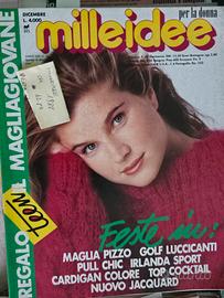 12 RIVISTE MENSILI  "MILLEIDEE" ANNO 1987 COMPLETO