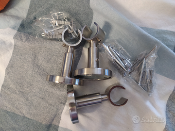 3 Supporti per bastoni tenda 20 mm