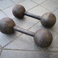 Antichi pesi manubri da palestra fine 800 fitness