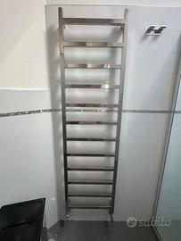 Termoarredo in acciaio inox 185x50