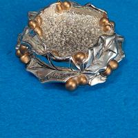 Posatutto in argento laminato