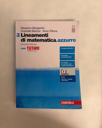 "Lineamenti di matematica.azzurro, volume 3"