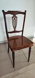sedia in legno 