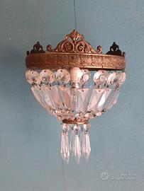 Lampadario design impero francese anni 20/40