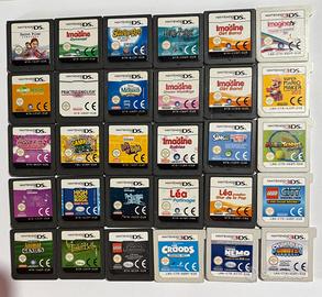 lotto 30 giochi nintendo ds e 3ds