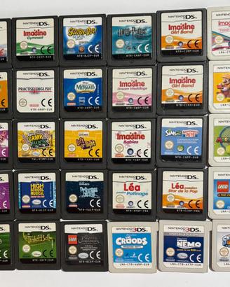 lotto 30 giochi nintendo ds e 3ds