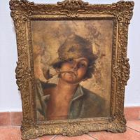 Olio su tela fine '800 / inizi 900