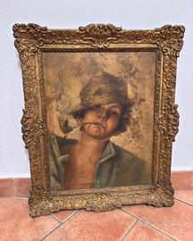 Olio su tela fine '800 / inizi 900