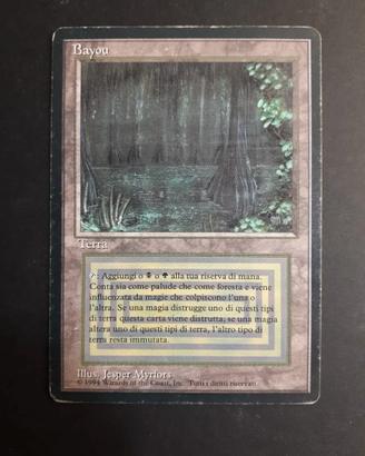 Bayou FBB Dual Land Terra Doppia Magic MTG