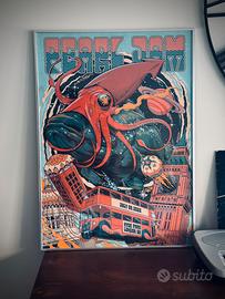 Quadro Pearl Jam live 50 × 70, Londra hyde park