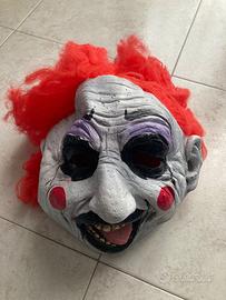 Maschera carnevale “scary clown”