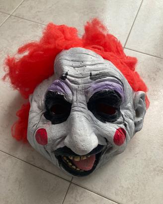 Maschera carnevale “scary clown”