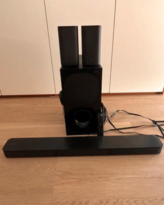 Subwoofer e soundbar Sony