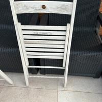 3 Sedie pieghevole ikea