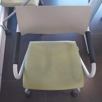 8 Sedie Ufficio Design Moderno – Verde/grigio