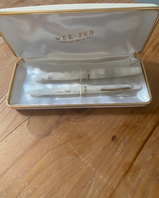 Stilografica vintage pennino oro Wet-pen