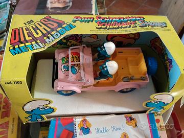 jeep dei puffi anni 80 