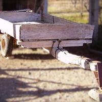 Carretto agricolo in legno