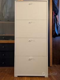 Scarpiera quattro scomparti