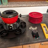 Servizio fonduta/bourguignonne/bagna cauda