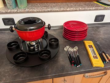 Servizio fonduta/bourguignonne/bagna cauda