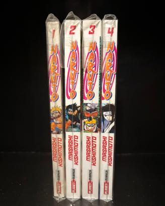 Manga Naruto 1-4 serie rossa 📚💕