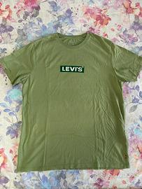 T-Shirt Levi's Verde Salvia / Militare Originale L
