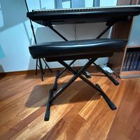 pianola Yamaha tasti semipesati con accessori 