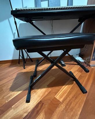 pianola Yamaha tasti semipesati con accessori 