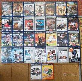 Lotto di 30 Videogiochi per Sony Playstation 2
