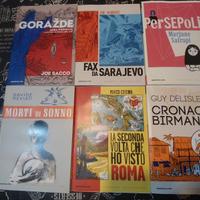 FUMETTI VOLUMI GRAPHIC JOURNALISM