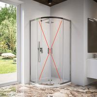 Box doccia angolare 70X90 senza ante