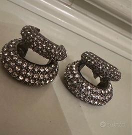 Orecchini Zara di strass ,nuovi mai indossati