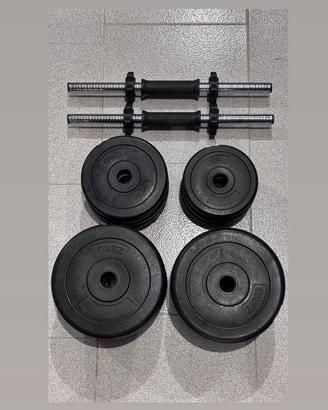 Manubri Palestra Regolabili 30 Kg