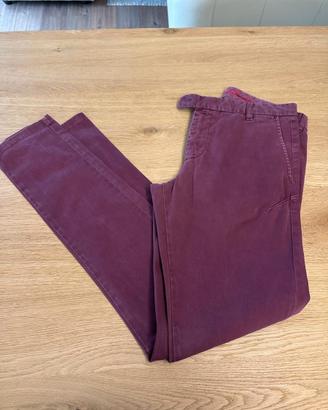 Pantalone Bordeaux tg S Università della Moda
