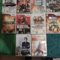 10 Giochi wii NUOVI+casse mp3 o nunchuk wirless