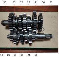 Ingranaggi cambio completo motore Rotax 123