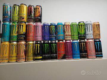 Monster 31 lattine vuote collezione