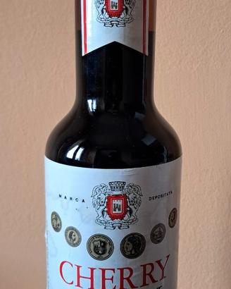 Bottiglia Vintage Cherry Brandy Buton Anni 70
