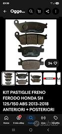 Pasticche Ferodo x Honda SH...