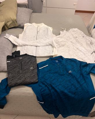 Giacche e maglie per running/fitness