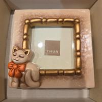 Portafoto THUN gatto con fiocco, originale con sca