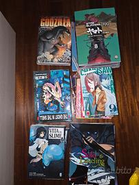 manga novel e pop varie