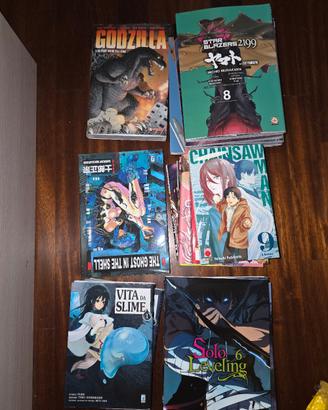 manga novel e pop varie