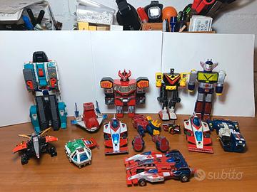 POPY BRAVE FIGHETR GATTIGER CAPITAN HARLOCK BULLMA