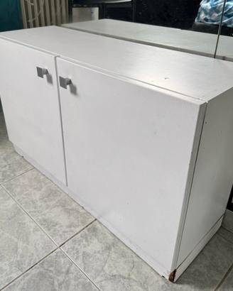 Mobiletto in ciliegio Bianco