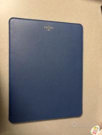 Custodia per laptop 14 pollici ecopelle blu