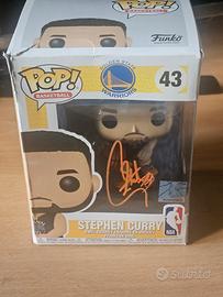 Funko Pop! NBA Stephen Curry #43 autografo 