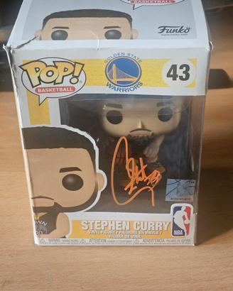 Funko Pop! NBA Stephen Curry #43 autografo 