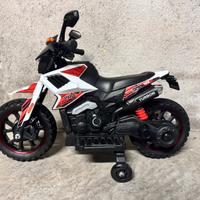 Moto Mega 12V elettrica cavalcabile per bambini